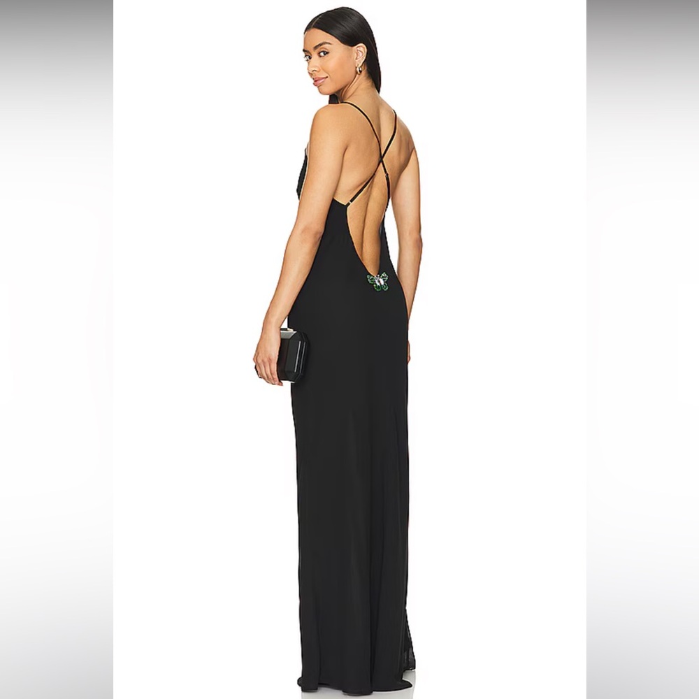 Lovers and Friends Maxi Dress in Black